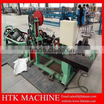 Alibaba China Supplier Single Strand Barbed Wire Mesh Machine