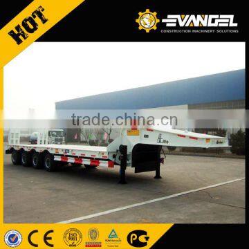Widely Used 3 Axles Large Cargo Low Bed Semi Trailers Truck Trailers photo-3
