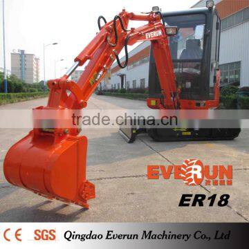 Everun New ER18 China Small Crawler Excavator with CE Approved