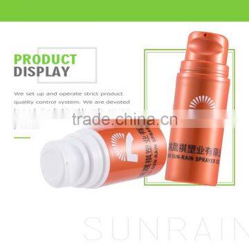 50ml airless bottle with 0.23ml/t +-0.02ml/t PP material