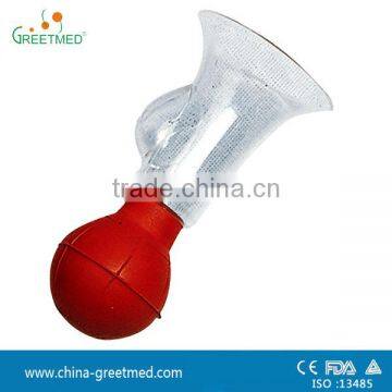 food grade pvc breast reliever pump manual breast pump