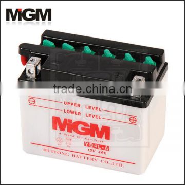 motorcycle battery YB4L-A,motorcycle battery gel sample