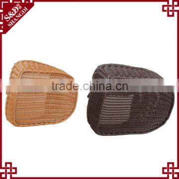 Beautiful Plastic Weave Basket for Hotels Shoes Storage