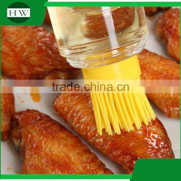 Kitchen Accessories Diy Tool Dustproof Silicone Baking Cooking Bbq Barbecue Brush Oil Bottle Brush photo-2