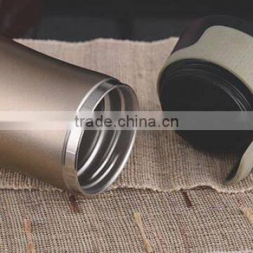 New 500ml top-rated 304 stainless steel metalvacuum thermos custom logo travel mug