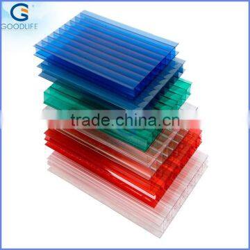 Zhong Shan GoodLife 100% Virgin Material From Bayer ASTM & UL in USA Approved Roofing of Coal Mine Transparent Hollow pc Sheet photo-5