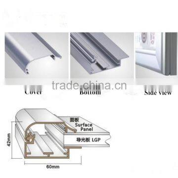 High Quality Aluminum Extrusion Custom Profile for Poster Frames and LED Lightbox photo-3
