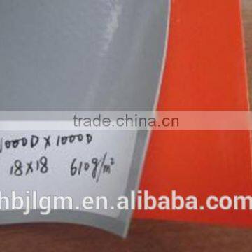 610gsm 1000*1000d 18*18 PVC coated tarpaulin for roofing cover, swimming pool cover