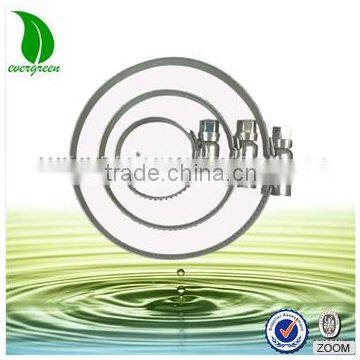 Lay flat hose crimping fittings stainless steel pipe repair clamp