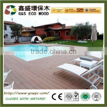 Hot sales!!balcony floor wood floor solid anti-uv wpc flooring balcony flooring materials anti-uv wpc decking