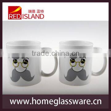 11oz white ceramic mug for gift from china supplier