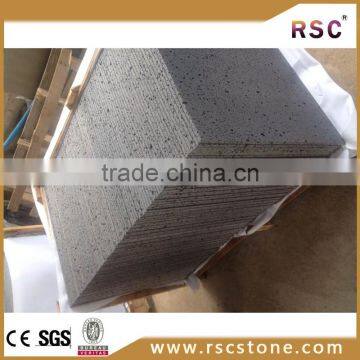 Natural Grey Lavastone Hainan Basalt Stone photo-4