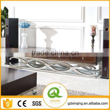E359 Modern Wooden TV Cabinet With Showcase