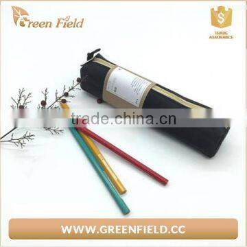 Colored Pencils Carrying Case Tube Kraft Paper Round Pencil Case photo-3