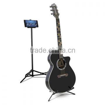 High Quality Smart Guitar For Beginner, Educational Teaching Guitar With Flashlight Mobile APP Game Instrument Fun Guitar