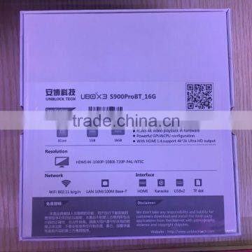 New Gen.3 S900 Pro Bluetooth Ubox3 Android 6.0 Octa Core 1/16GB Smart TV Box Free Channels In USA, Arabic, Japan, India, Italy photo-5