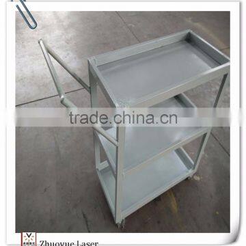 Sheet Metal Parts for Trolly/China Custom Precision Zinc-plated Sheet Metal Fabrication Pieces photo-2