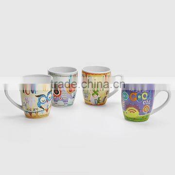 12oz Custom Ceramic Mug,belly Shape With Decal photo-3