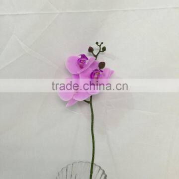 3 Flower Heads Orchid Flowers for Room Decor photo-5
