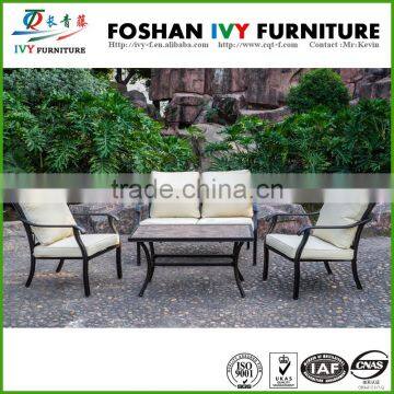 Outdoor modern latest design 4 seater sofa furniture