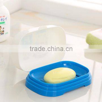 New Creative Portable Plastic Soap Holder Box With Draining Tray photo-2