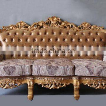 MS-1412-01&MS-1419-01&MS-1403-01 France Style Furniture Sofa Set in Gold Finish photo-4