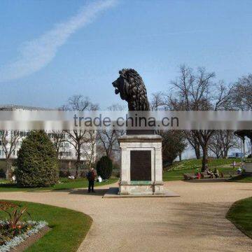 Bronze Factory Metal Metal Crafts Bronze Lion Statue for Sale