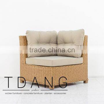 Camden Wicker Corner Bench - Vietnam Furniture - Patio Wicker Furniture