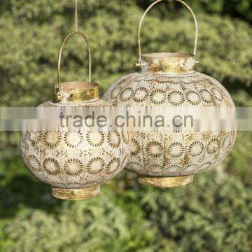 Hanging Vintage Candle Lantern Large Candle Holder