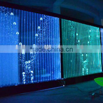 hotel indoor lobby decoration led light water bubble wall