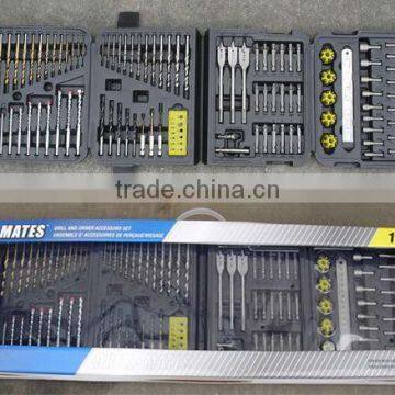 122PCS Drills & Bits Set(HEX SHANK DRILLBIT/SCREWDRIVER BIT/WOOD SPADE BIT)