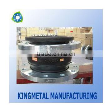 Single sphere rubber expansion joint