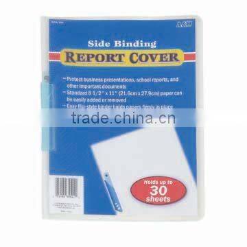 Side Binding Report Cover