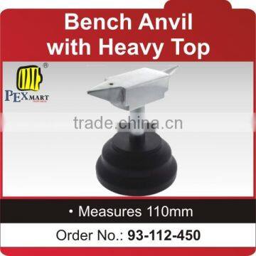 bench anvil with heavy top