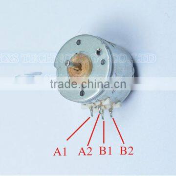 Micro Stepper Motor 2 Phase 4 Wires 4mm Shaft Length Mini Stepper Motor 5V photo-3