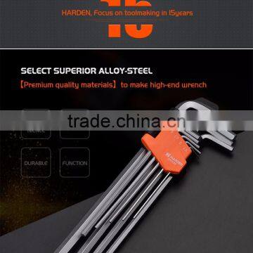 9 Pcs Long Hex Key Wrench photo-3