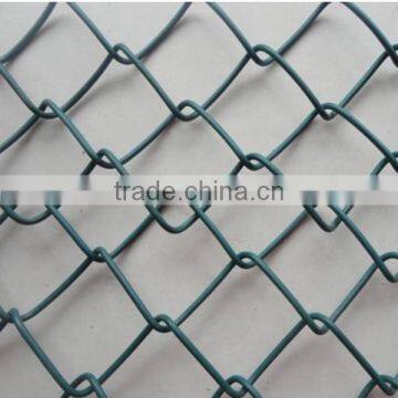 Factory price PVC Coated Chain Link Fence/galvanized chain link fence