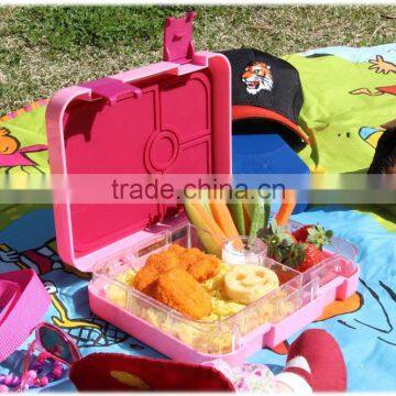 Best Selling High Quality 4 Compartment Children Picnic Lunch Box photo-5