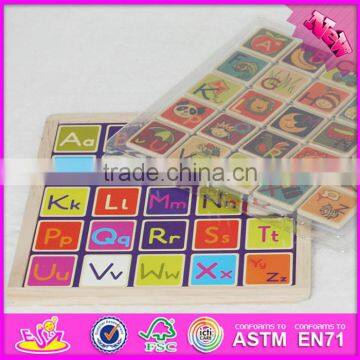2016 Brand New Baby Wooden Scrabble Toys for Sale W14B069