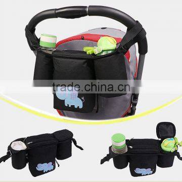 Three Pockets Troller Baby Milk Cooler Bag photo-4