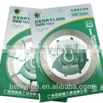 Berrylion Diamond Saw Blade with high quality dry circular saw blade