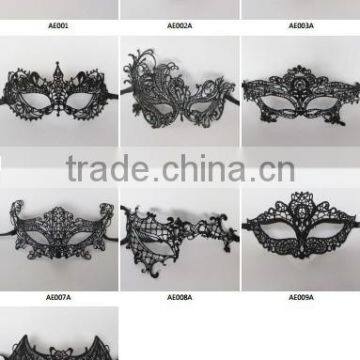 Sexy Black Lace Eyes Mask for Masquerade Party photo-6