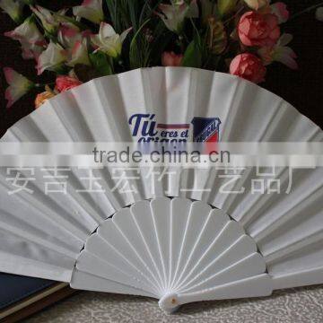 Factory Price Fabric Plastic Hand Fan photo-4