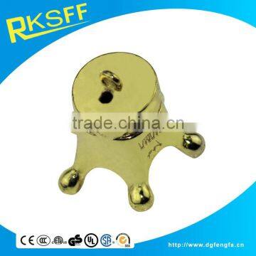 Plated Gold Crown Shape Hanging Ornament With High Quality photo-3