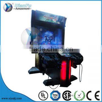 Kids Coin Operated The House of The Dead 4 simulatgun shooting arcade game machineor with 55 inch lcd screen