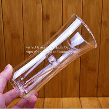 Handmade Glass Mug Customized Double Wall Beer Mugs photo-3