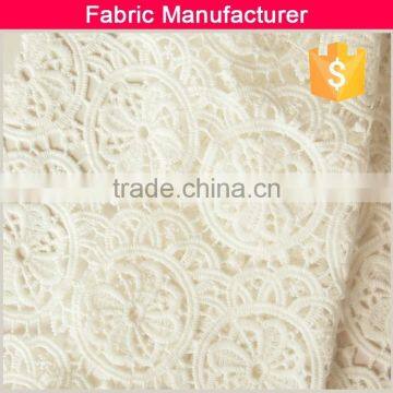 2015 Cicheng Hotsale Fashion Embroidery Elegant High End Lace Fabricfor Wedding Dresses
