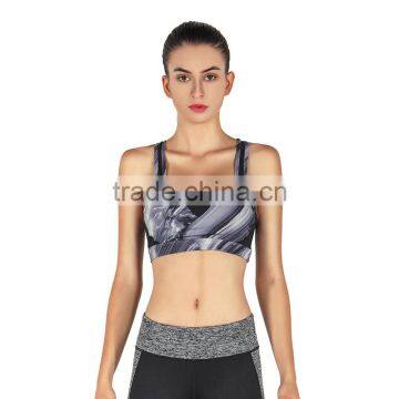 2017 Gym Sportswear Custom Dri Fit Sport Clothes Comfortable Seamless Yoga Fitness Bra