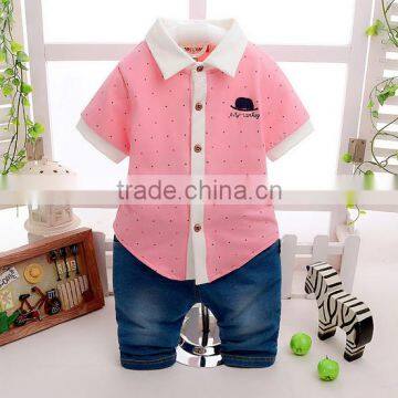 2017 wholesale children's clothing korean style boys clothes latest design kids tshirts