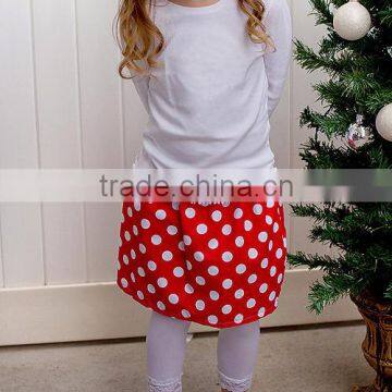 Christmas Girls Wholesale Baby Cotton Dress Knit Dresses Smocked Skirts photo-2